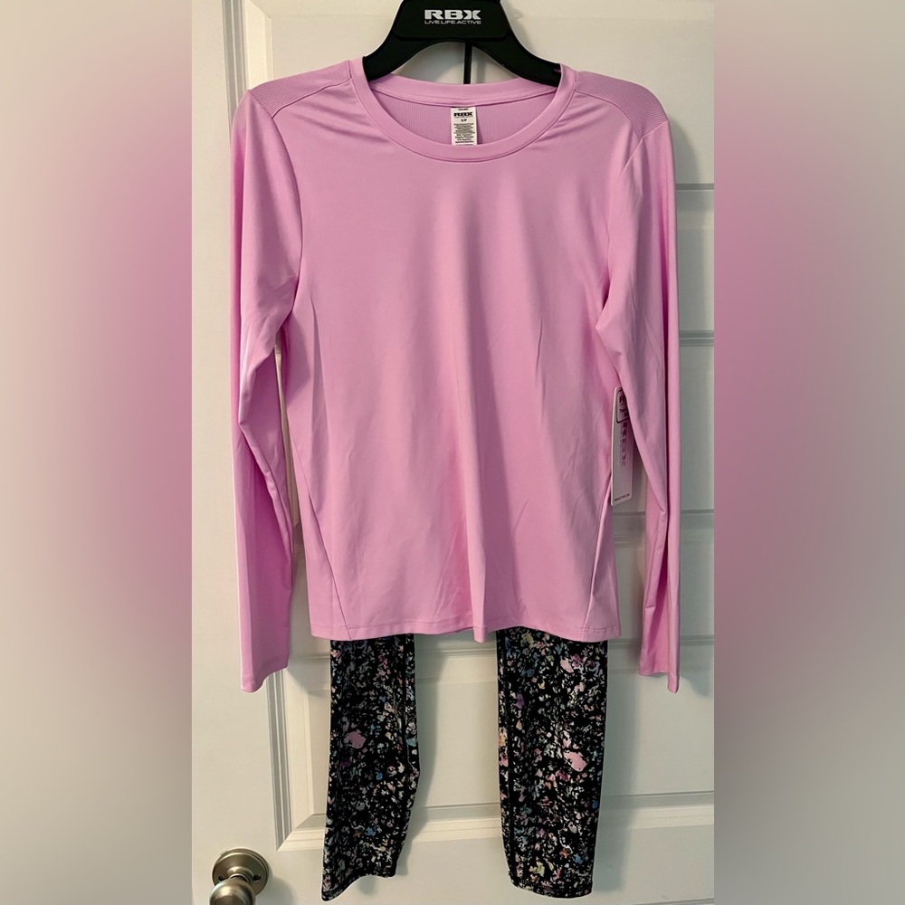 RBX Light Pink Activewear Set